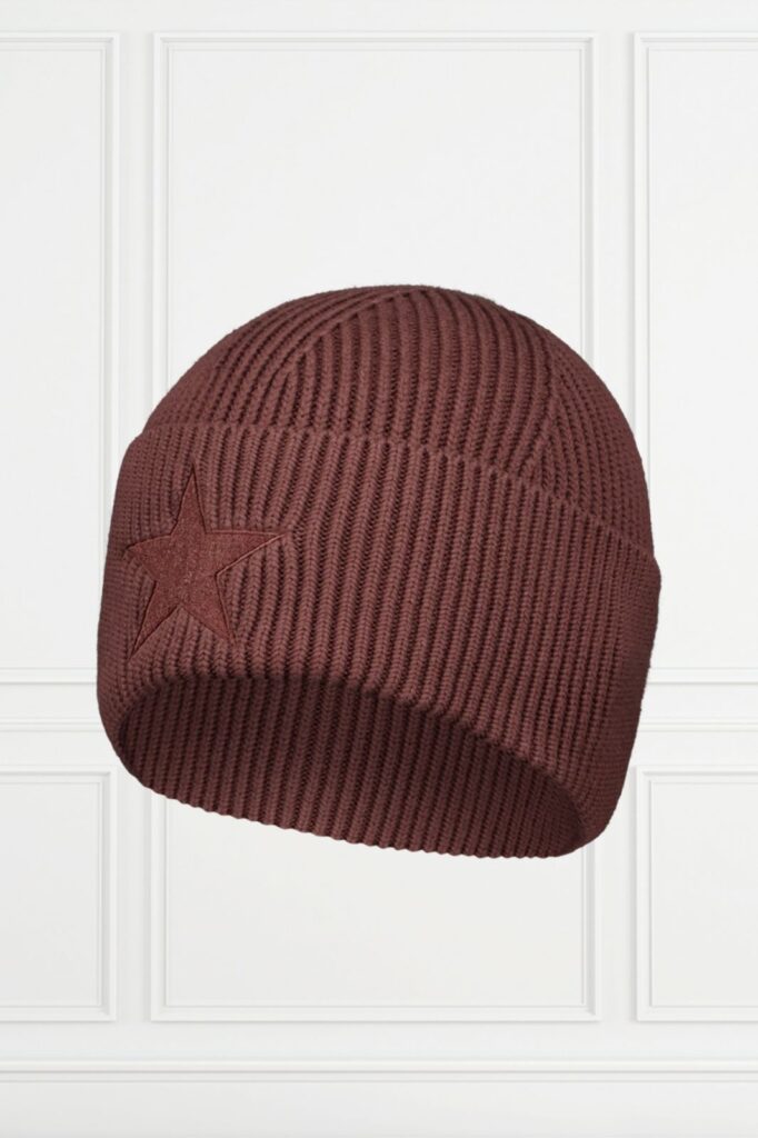 Airforce star beanie 461 french roast spveu0241 muts wintermuts beanie bruin