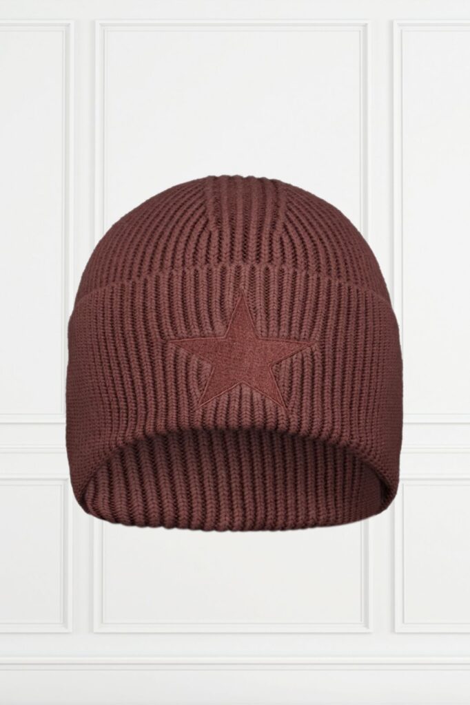 Airforce star beanie 461 french roast spveu0241 muts wintermuts beanie bruin