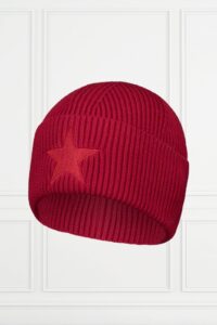 Airforce star beanie 667 biking red muts wintermuts beanie rood