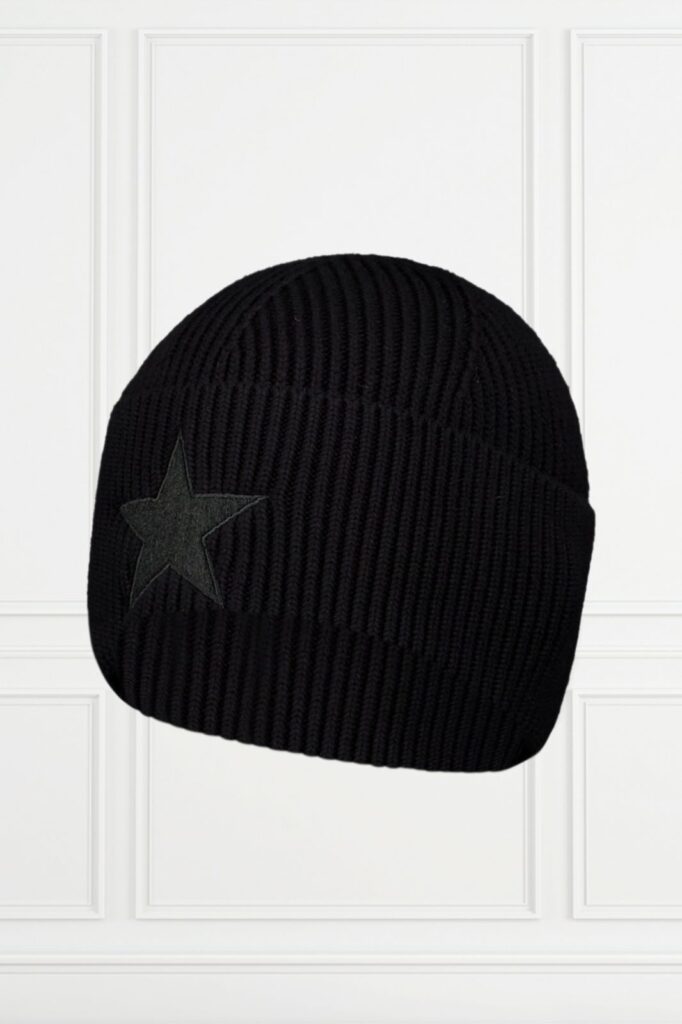 Airforce star beanie 901 true black spveu0241 muts wintermuts beanie zwart