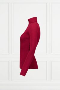 Airforce spvew0201 ruby ribbed pully dames kleur 667 901 biking red true black ski pully wintersport